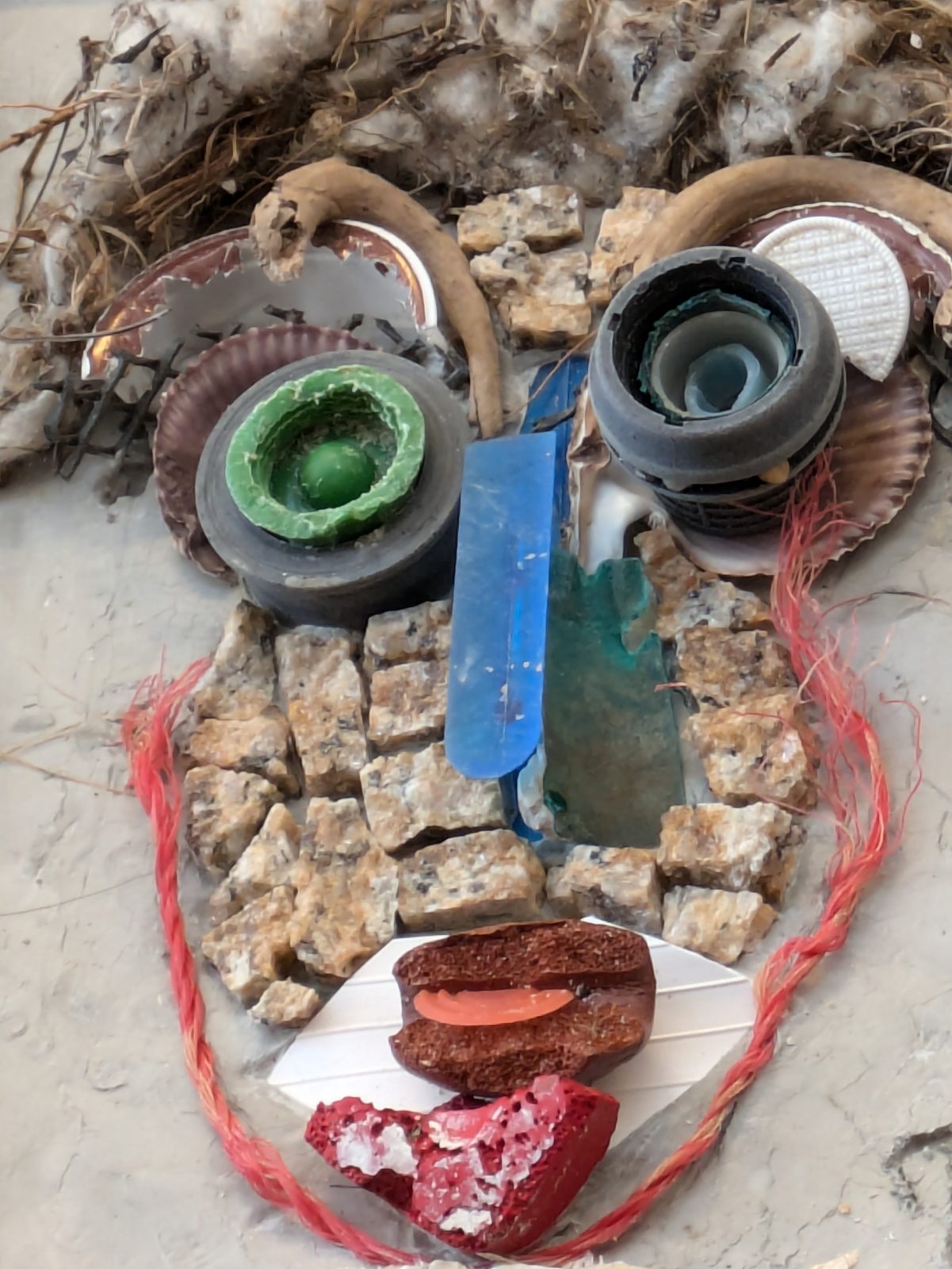 Adam, portrait en mosaïque de la série Gens de la mer