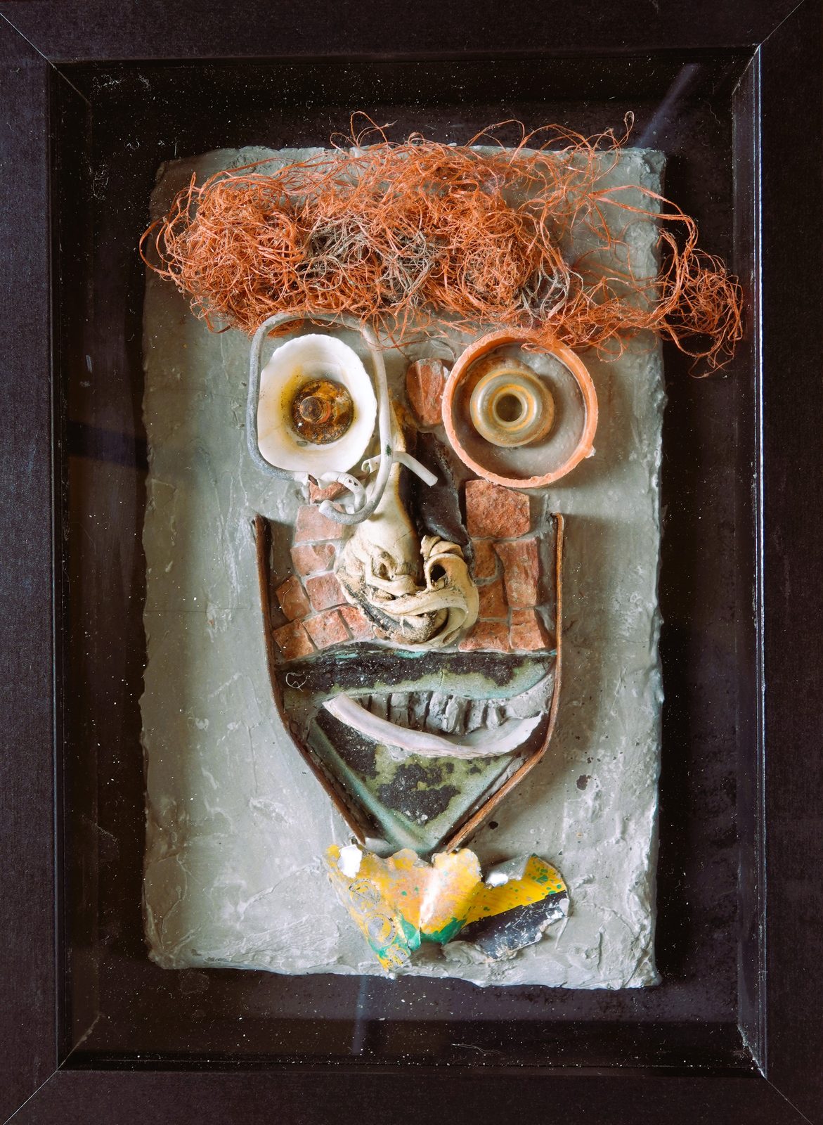 Erwan, portrait en mosaïque de la série Gens de la mer